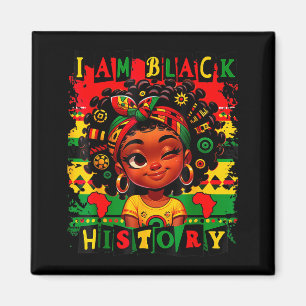 Íman Eu Sou Mês da História Negra Meninos Meninas Melan