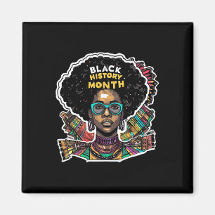 Íman Eu Sou Mês da História Negra Orgulho Africano Punh