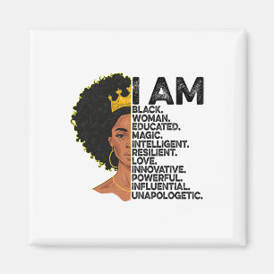 Íman Eu Sou Mulher Negra Educada Mês da História Negra 
