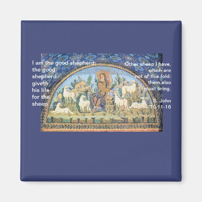 Íman Eu sou o bom pastor - Magnet (Frente)