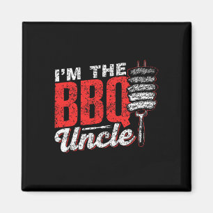 Íman Eu sou o Churrasco Tio Carne Barbecue Grill Grill