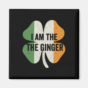 Íman Eu Sou O Ginger Dibs No Ruivo Divertido St Patri