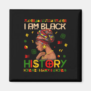 Íman Eu Sou O Mês Da História Negra Afro-Americano Para