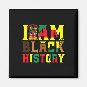 Íman Eu Sou O Mês Da História Negra Afro-Americano Para
