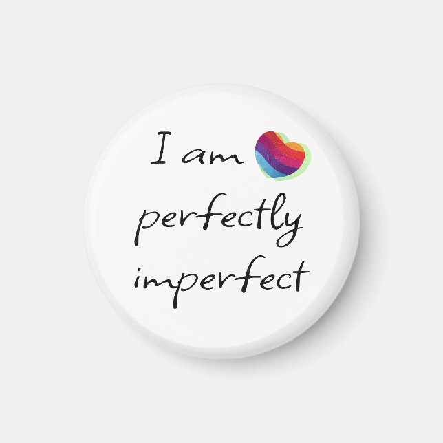Íman Eu sou perfeitamente imperfeito (Frente)