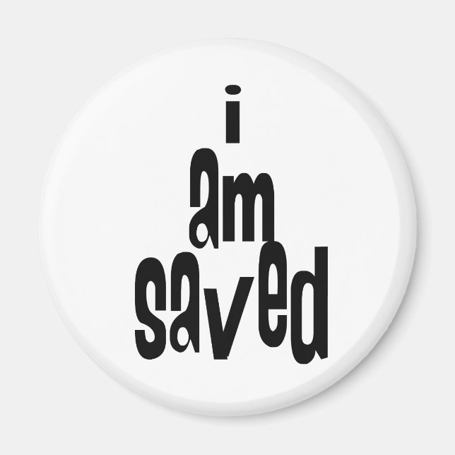 Íman Eu sou Saved Christian (Frente)