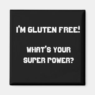 Íman Eu sou sem glúten! , Que é seu poder super? Ím