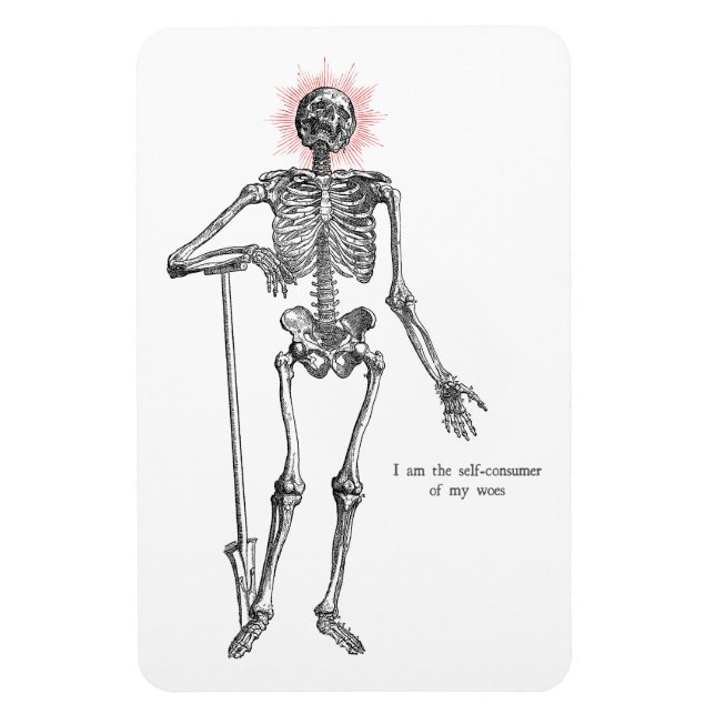 Íman Eu sou Skeleton! (Vertical)