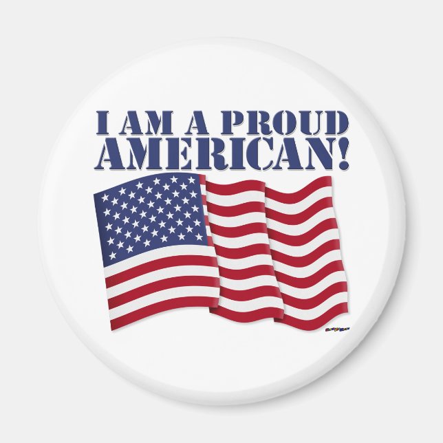 ÍMAN EU SOU UM AMERICANO ORGULHOSO! (Frente)