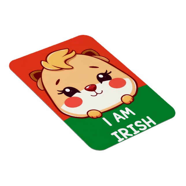 Íman Eu sou um animal irlandês fofo (Lado Direito)