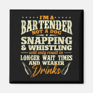 Íman Eu Sou Um Barman, Não Um Cão - Bar de Barman Tapst