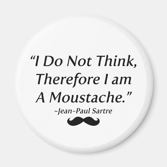 Íman Eu Sou Um bigode (Frente)