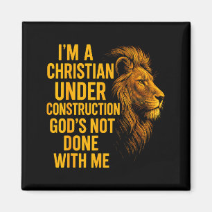 Íman Eu Sou Um Cristão Em Construção Deus Ainda Não Ter