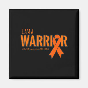 Íman Eu sou um guerreiro Leucemia Cancer Consciência