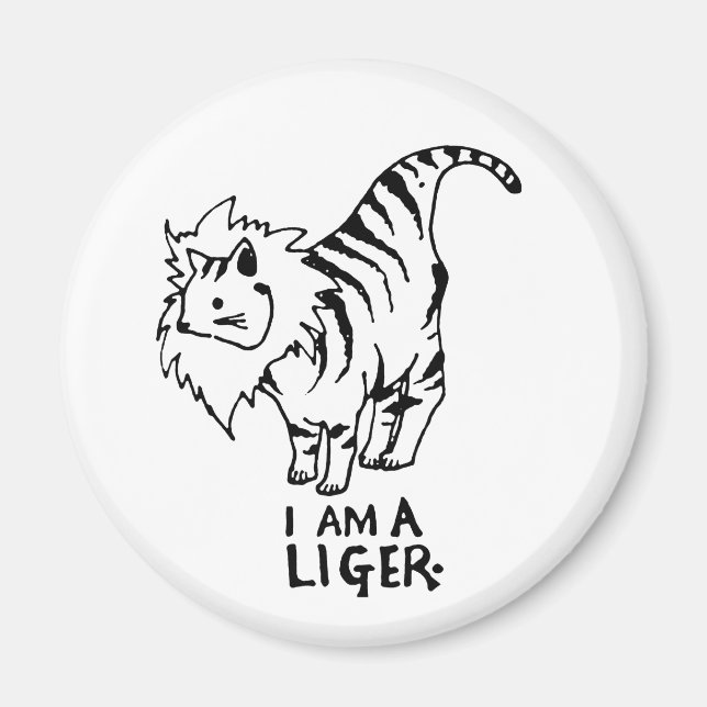 Íman Eu sou um liger (Frente)