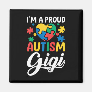 Íman Eu sou um orgulhoso Gigi Amor Coração Conscientiza