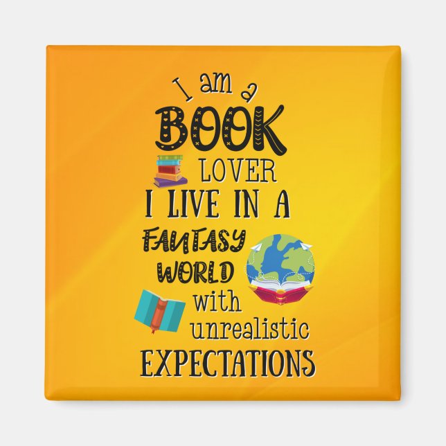 Íman Eu Sou Um Pão De Livro Em Um Mundo Fantástico (Frente)