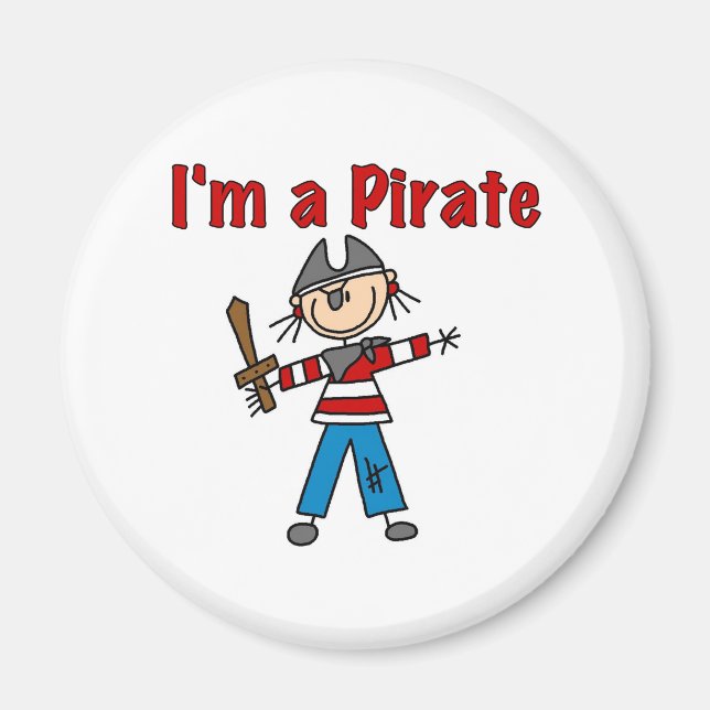 Íman Eu sou um Pirata (Frente)