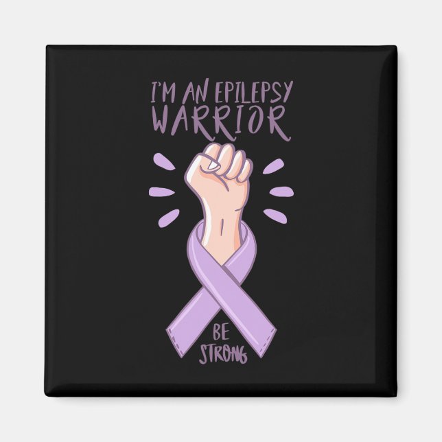 Íman Eu sou um ribo roxo do Dia da Consciência do Guerr (Frente)