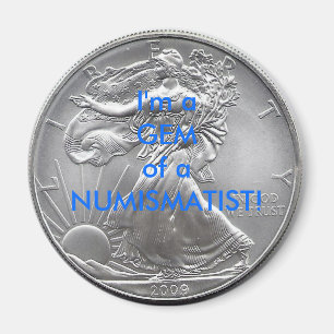 Íman Eu sou uma GEMA de um NUMISMATIST!