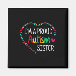 Íman Eu Sou Uma Irmã Orgulhosa Irmã Do Autismo Mulheres