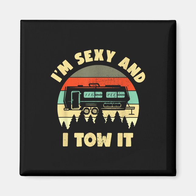 Íman Eu sou Y e eu o reboco, Caravana Camping Trailer R (Frente)