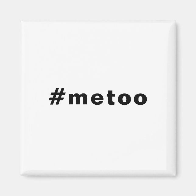 Íman eu também, #metoo, orgulho preto branco (Frente)
