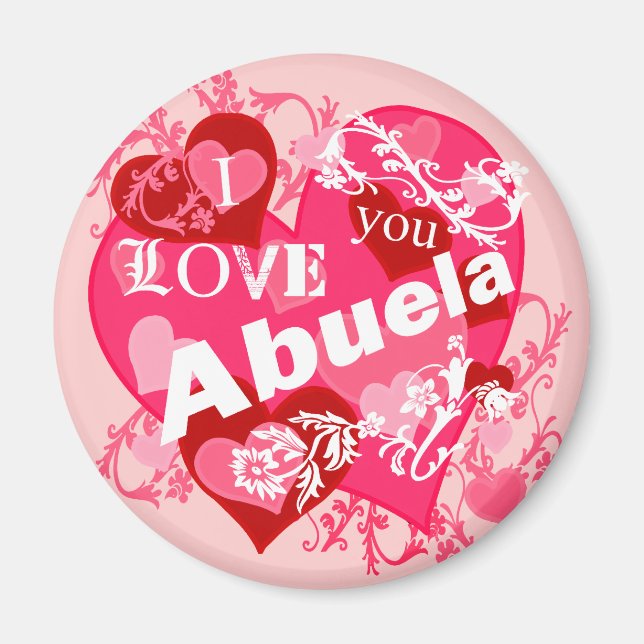 Íman Eu Te Amo Abuela (Frente)