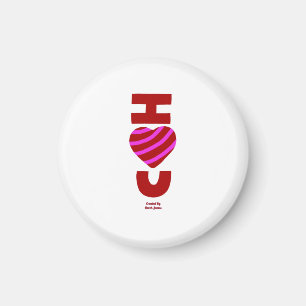 Íman Eu Te Amo Com O Magnet