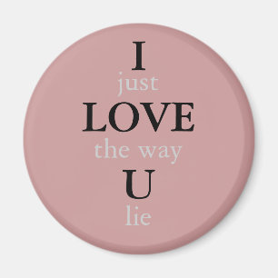 Íman Eu te amo ímã