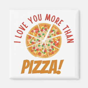 Íman Eu Te Amo Mais Que Pizza