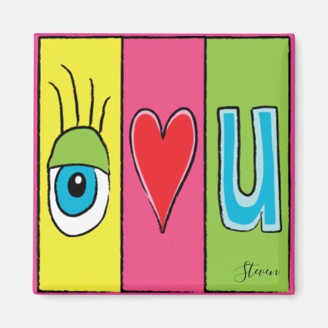 Íman Eu Te Amo Sempre (Frente)