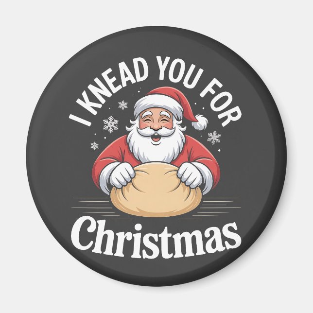 Íman Eu Te Conheço Para A Padaria De Natal Xmas (Frente)