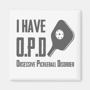 Íman Eu tenho a desordem obsessiva de OPD Pickleball