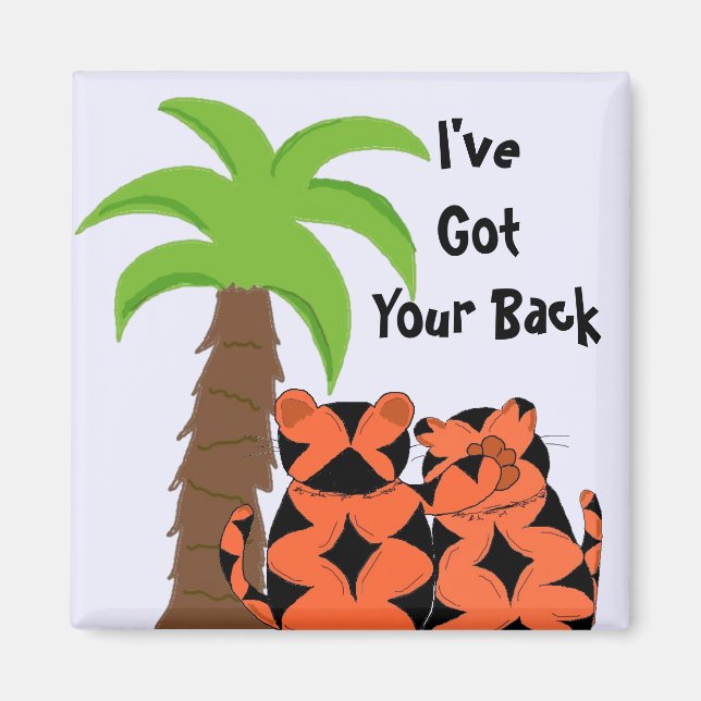 Íman Eu tenho as suas costas (Frente)