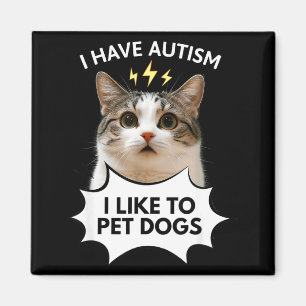 Íman Eu tenho autismo eu gosto de acariciar cachorros m