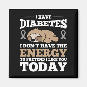 Íman Eu tenho diabetes eu não tenho energia