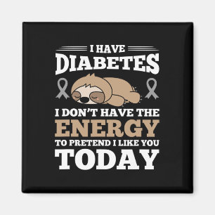 Íman Eu tenho diabetes eu não tenho energia