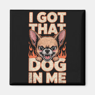 Íman Eu Tenho Esse Cachorro Em Mim Roupas Divertidas de