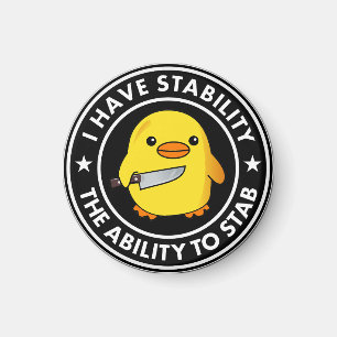 Íman Eu Tenho Estabilidade E Capacidade De Esfaquear En