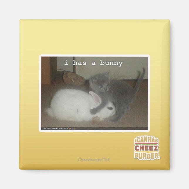 Íman Eu tenho um coelhinho (Frente)