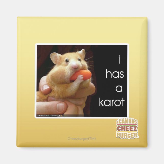 Íman Eu tenho um karot (Frente)