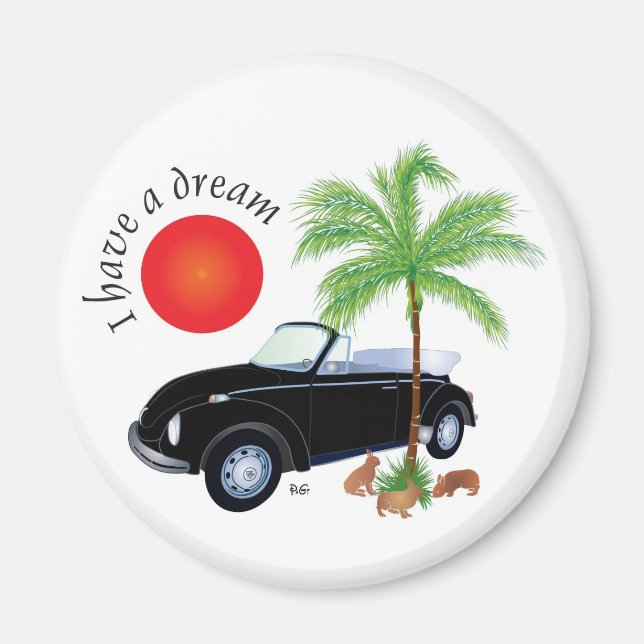 Íman Eu tenho um Magnet sonho (Frente)