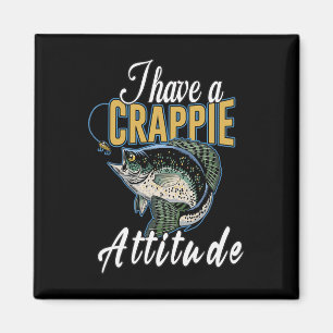 Íman Eu Tenho Uma Atitude De Pesca Crappie 
