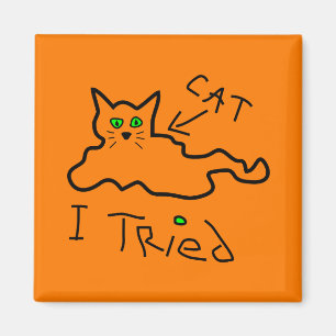 Íman Eu Tentei Magnet De Gato