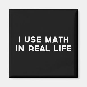 Íman Eu uso a matemática na vida real