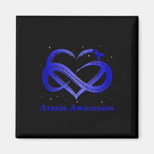 Íman Eu Uso Azul Para Ataxia Awareness Warrior 