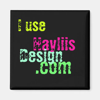 Íman Eu uso o Design de Haylii