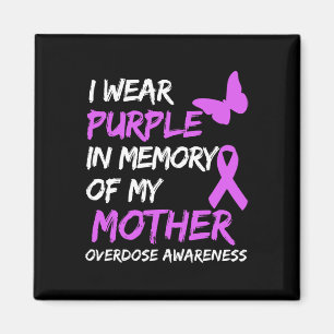 Íman Eu Uso Roxo Em Memória da Sobredose da Minha Mãe C