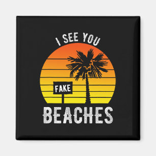Íman Eu Vejo Você Falso Praias Engraçado Sarcasmo